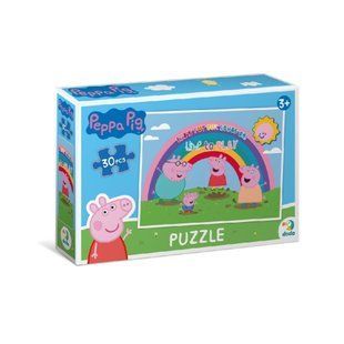 Дитячий пазл "Peppa Pig: Гра у калюжах" 200303, 30 елементів 200303 фото