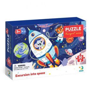 Дитячий пазл "Екскурсія в Космос" DoDo 300374, 30 ел. 300374 фото