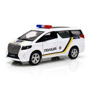 Автомодель дитяча Toyota Alphard "Поліція" TechnoDrive KM260417P, масштаб 1:40 KM260417P фото